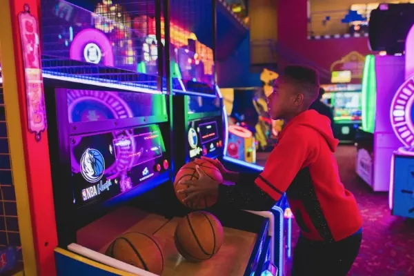 Celebration Station business background image